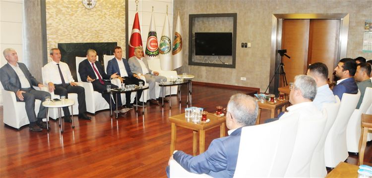 KONYALI İŞÇİLERİMİZDEN HAYIRLI OLSUN ZİYARETİ
